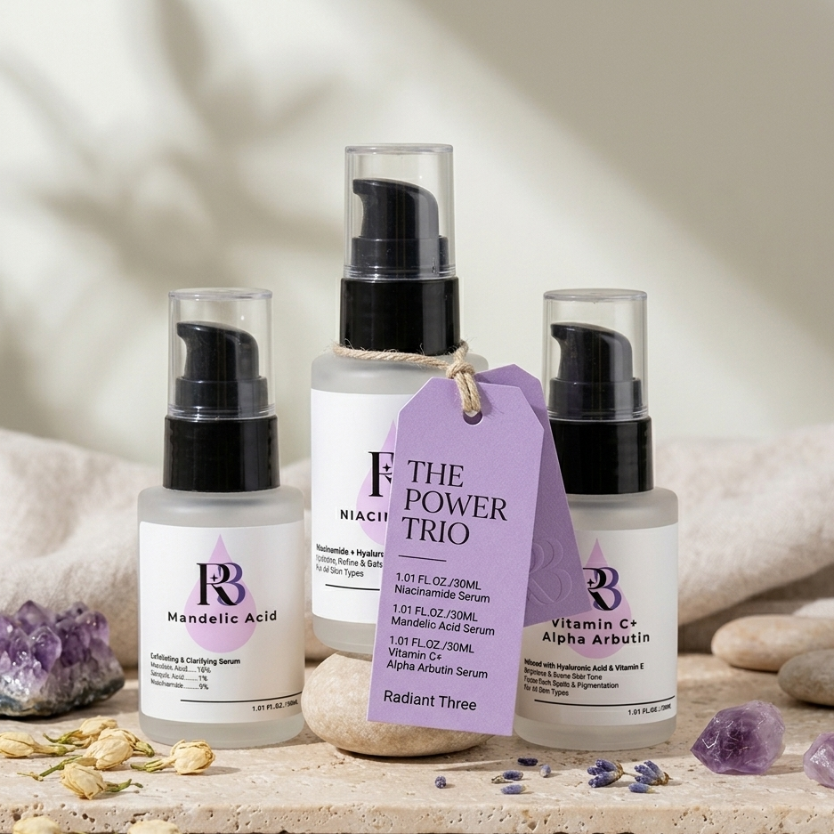 The "Power Trio" Serum Set