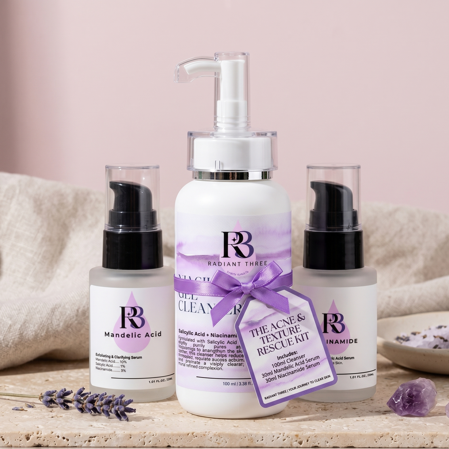 The Acne & Texture Rescue Kit